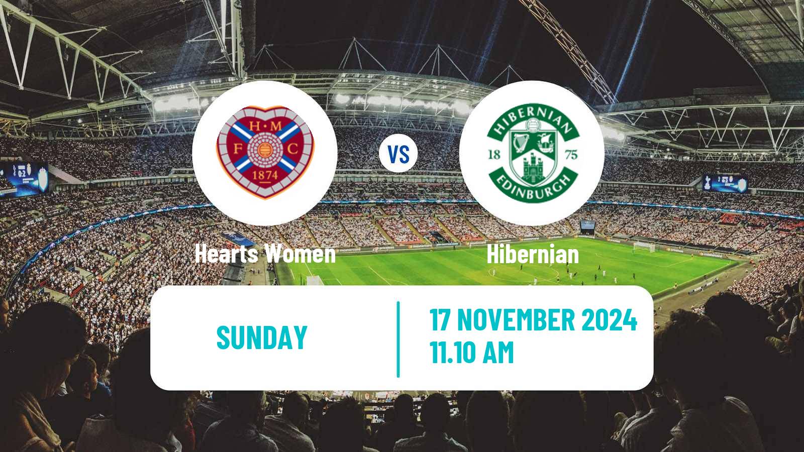 Soccer Scottish SWPL 1 Women Hearts - Hibernian