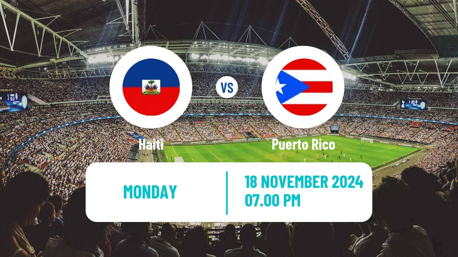 Soccer CONCACAF Nations League Haiti - Puerto Rico