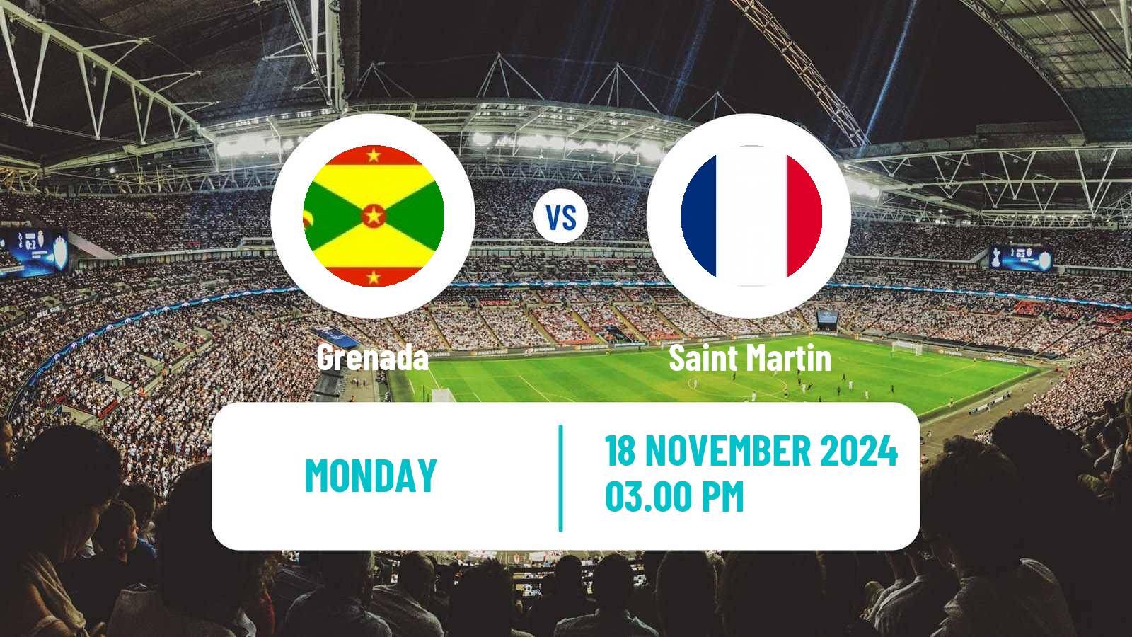 Soccer CONCACAF Nations League Grenada - Saint Martin