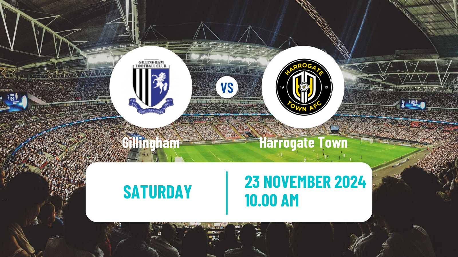 Soccer English League Two Gillingham - Harrogate Town