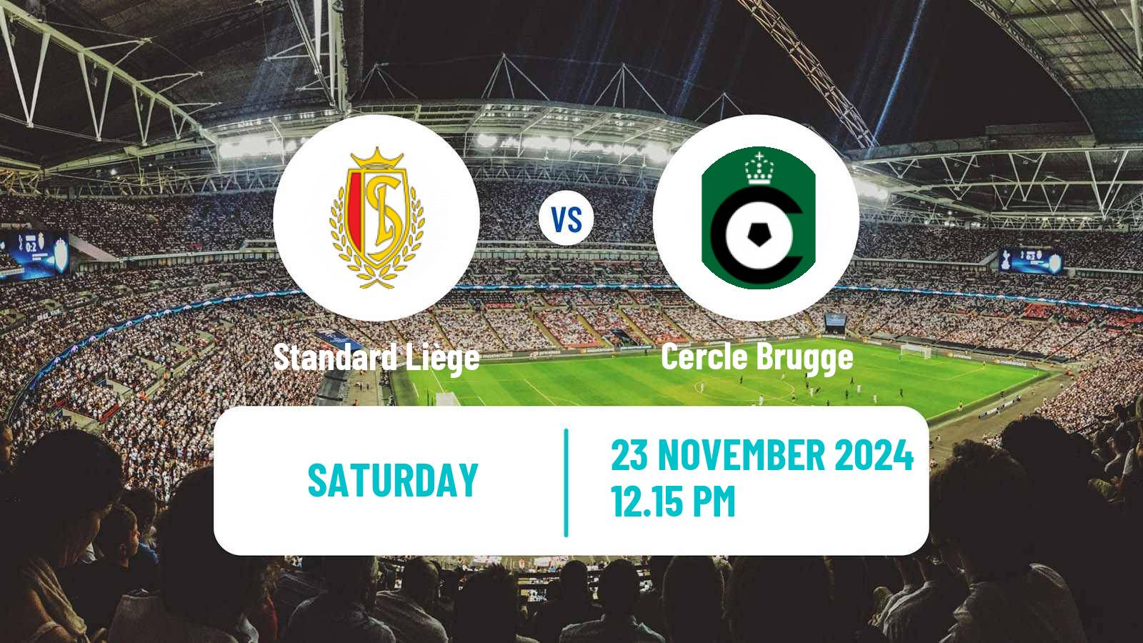 Soccer Belgian Jupiler Pro League Standard Liège - Cercle Brugge