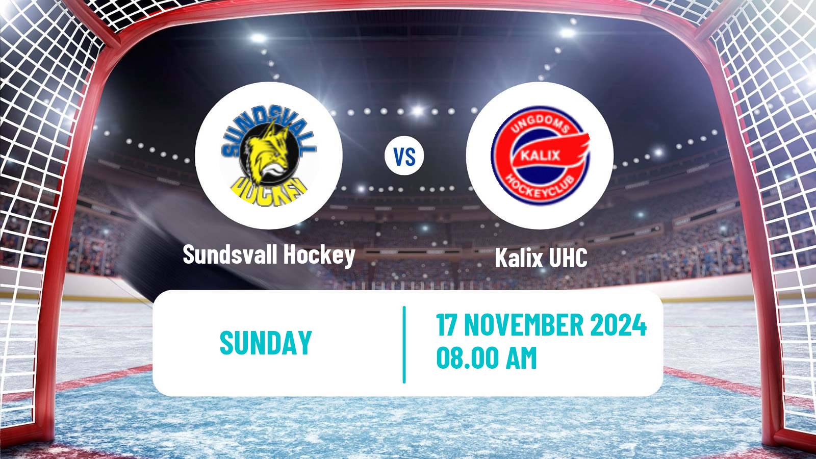 Hockey Swedish HockeyEttan Norra Sundsvall Hockey - Kalix