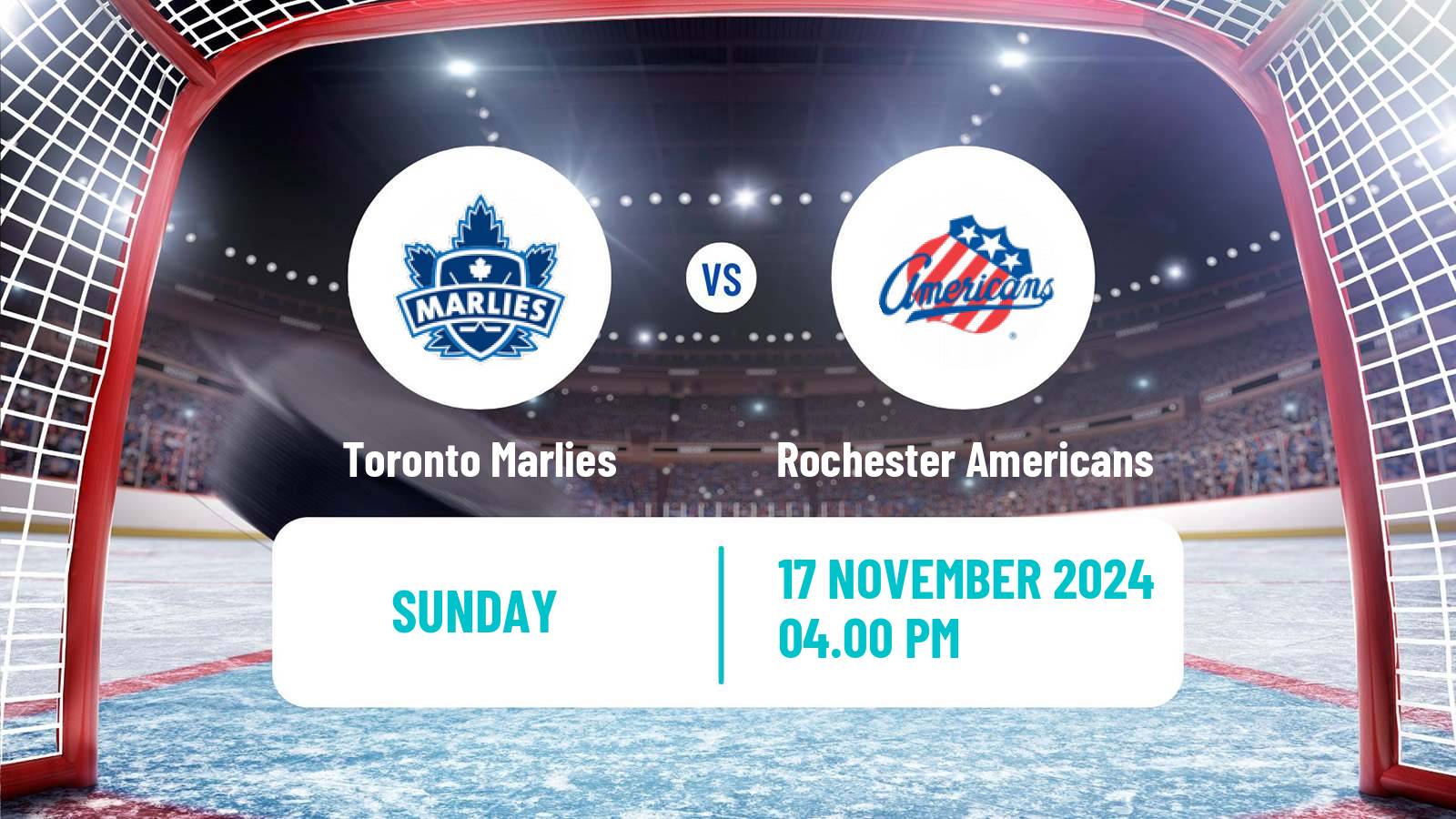 Hockey AHL Toronto Marlies - Rochester Americans