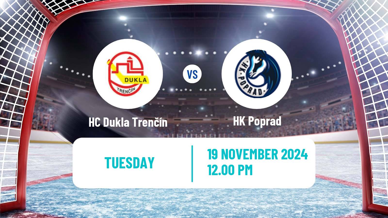 Hockey Slovak Extraliga HC Dukla Trenčín - Poprad