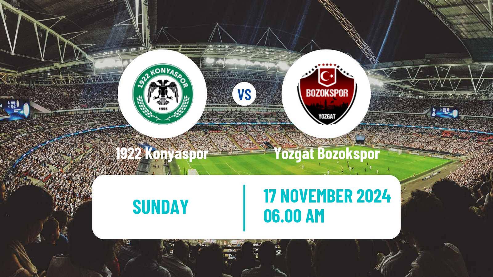 Soccer Turkish 3 Lig Group 3 1922 Konyaspor - Yozgat Bozokspor