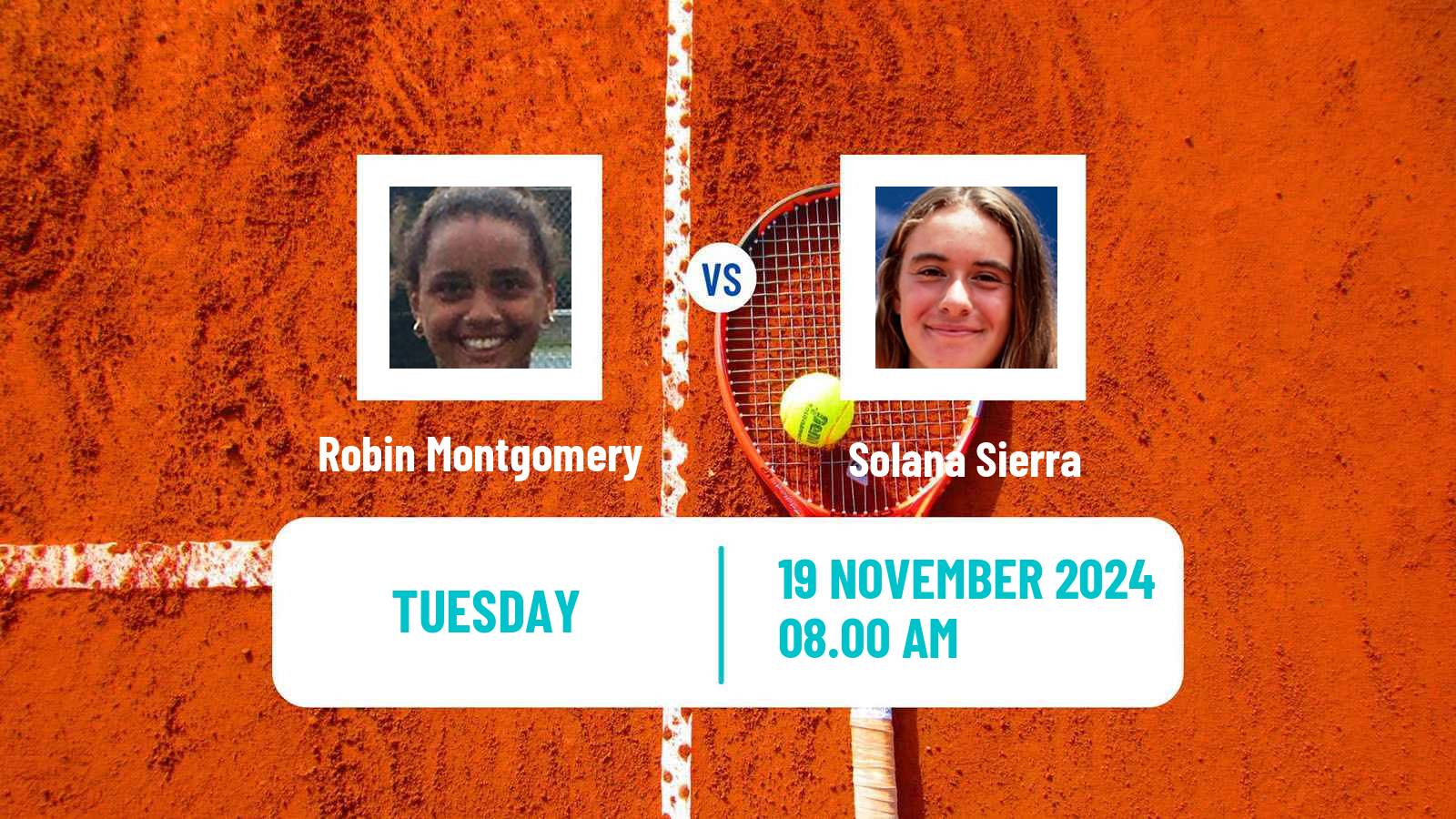 Tennis Colina Challenger Women Robin Montgomery - Solana Sierra