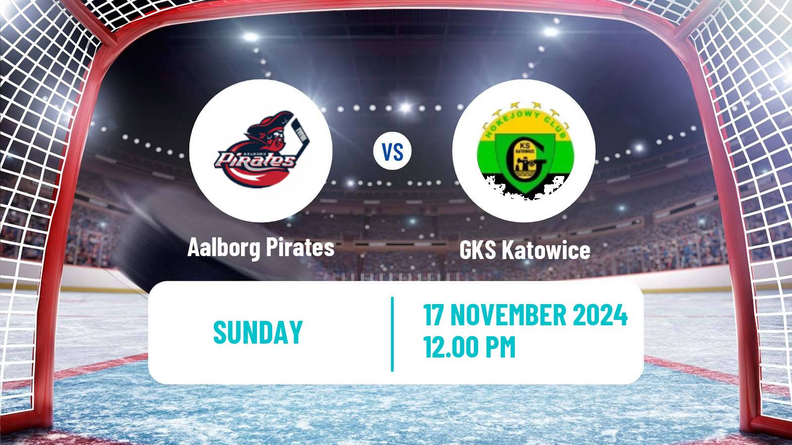 Hockey IIHF Continental Cup Aalborg Pirates - GKS Katowice