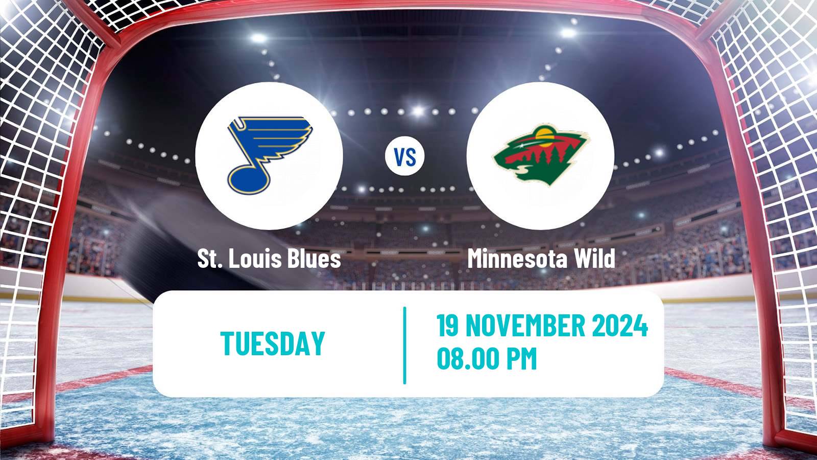 Hockey NHL St. Louis Blues - Minnesota Wild