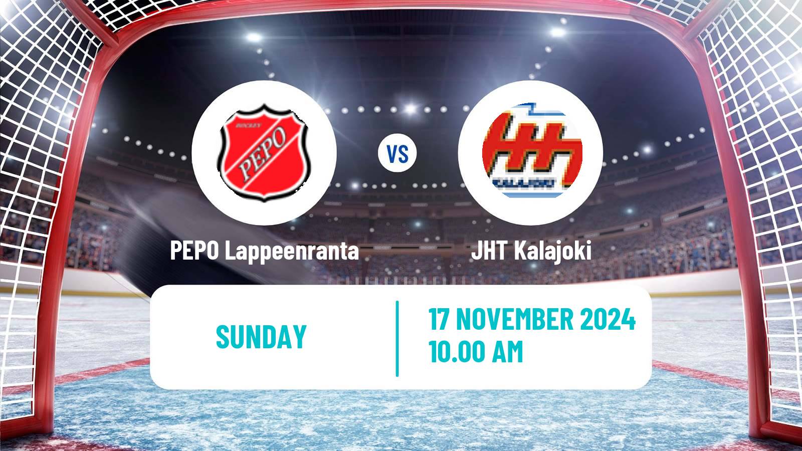 Hockey Finnish Suomi-sarja PEPO Lappeenranta - JHT Kalajoki