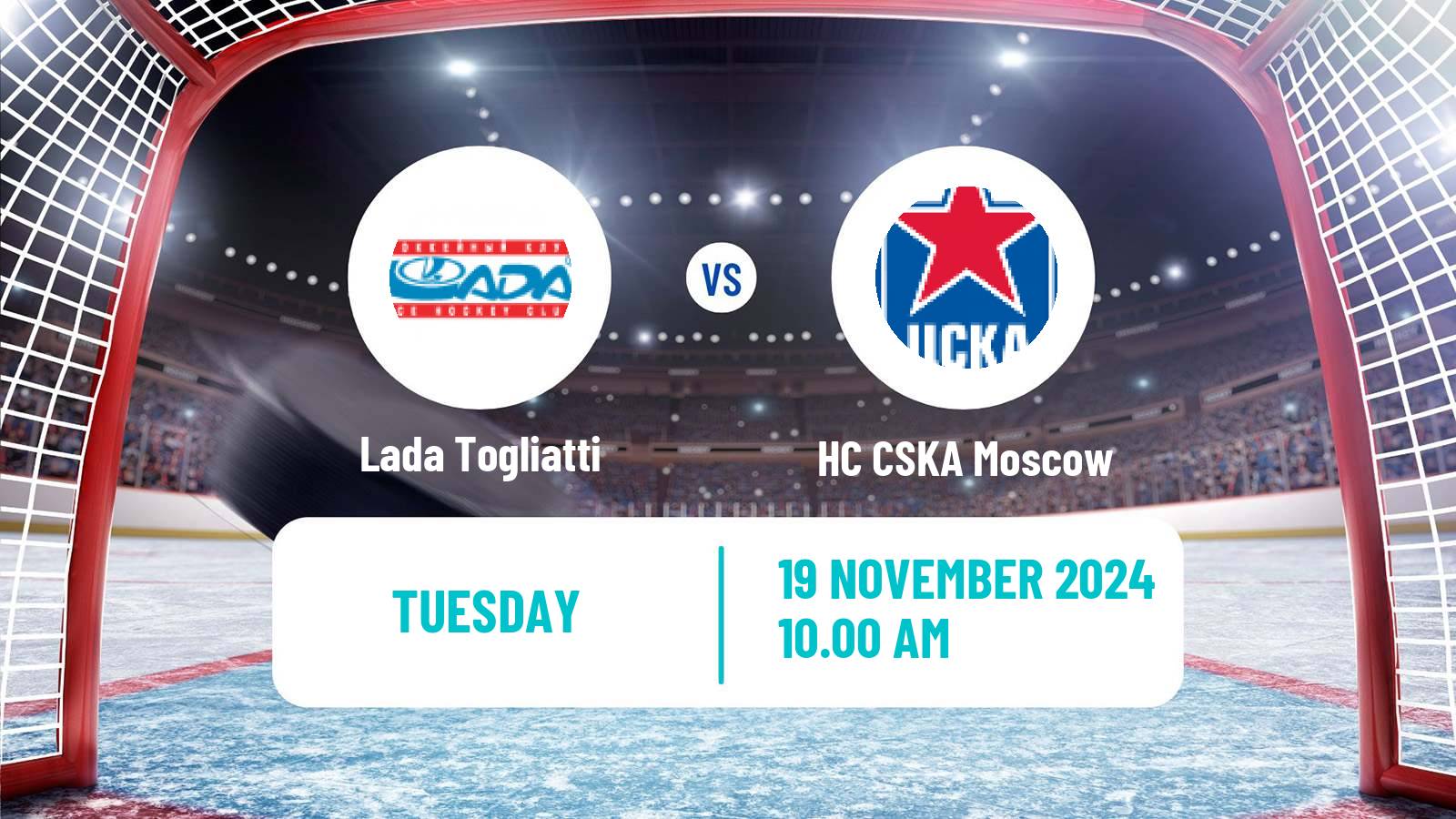 Hockey KHL Lada Togliatti - HC CSKA Moscow