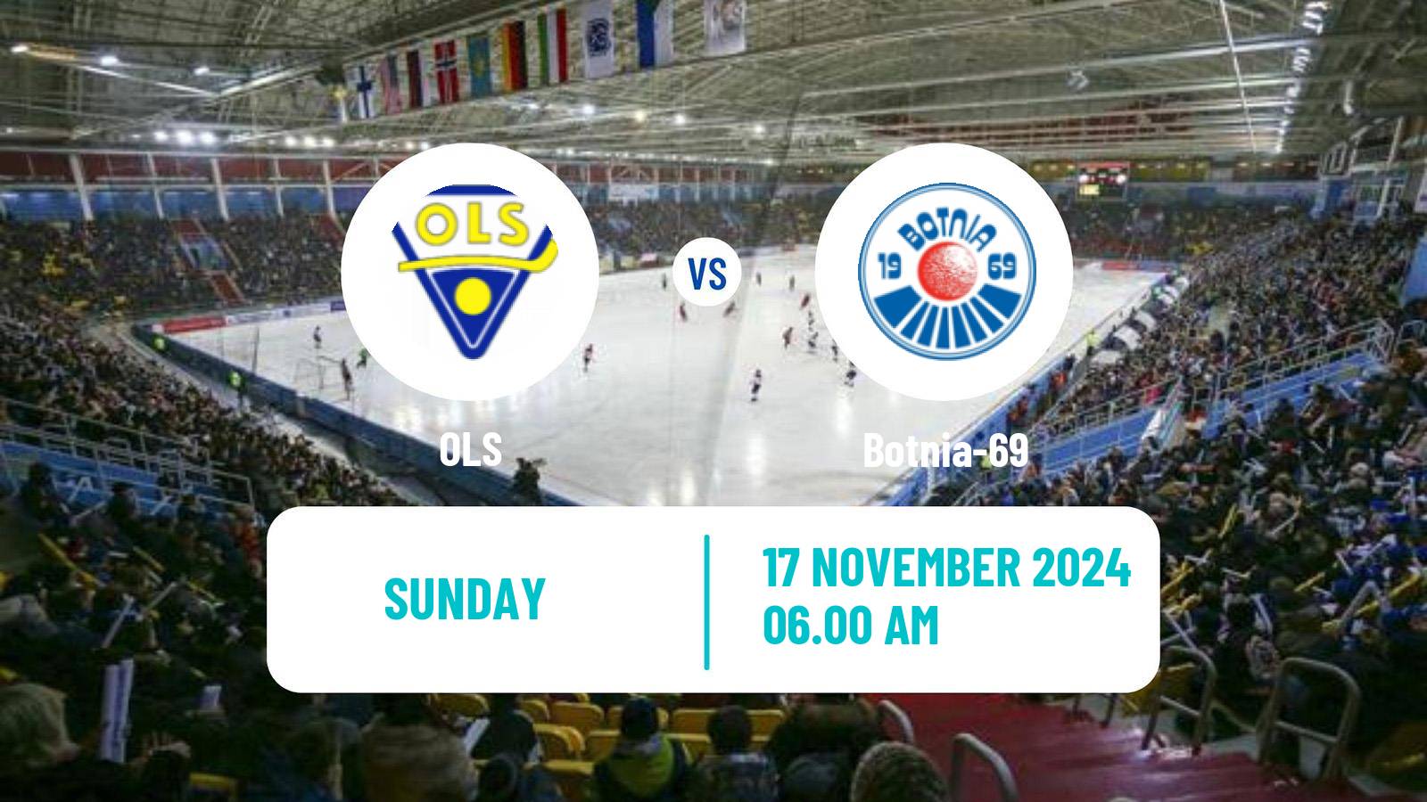 Bandy Finnish Bandyliiga OLS - Botnia-69