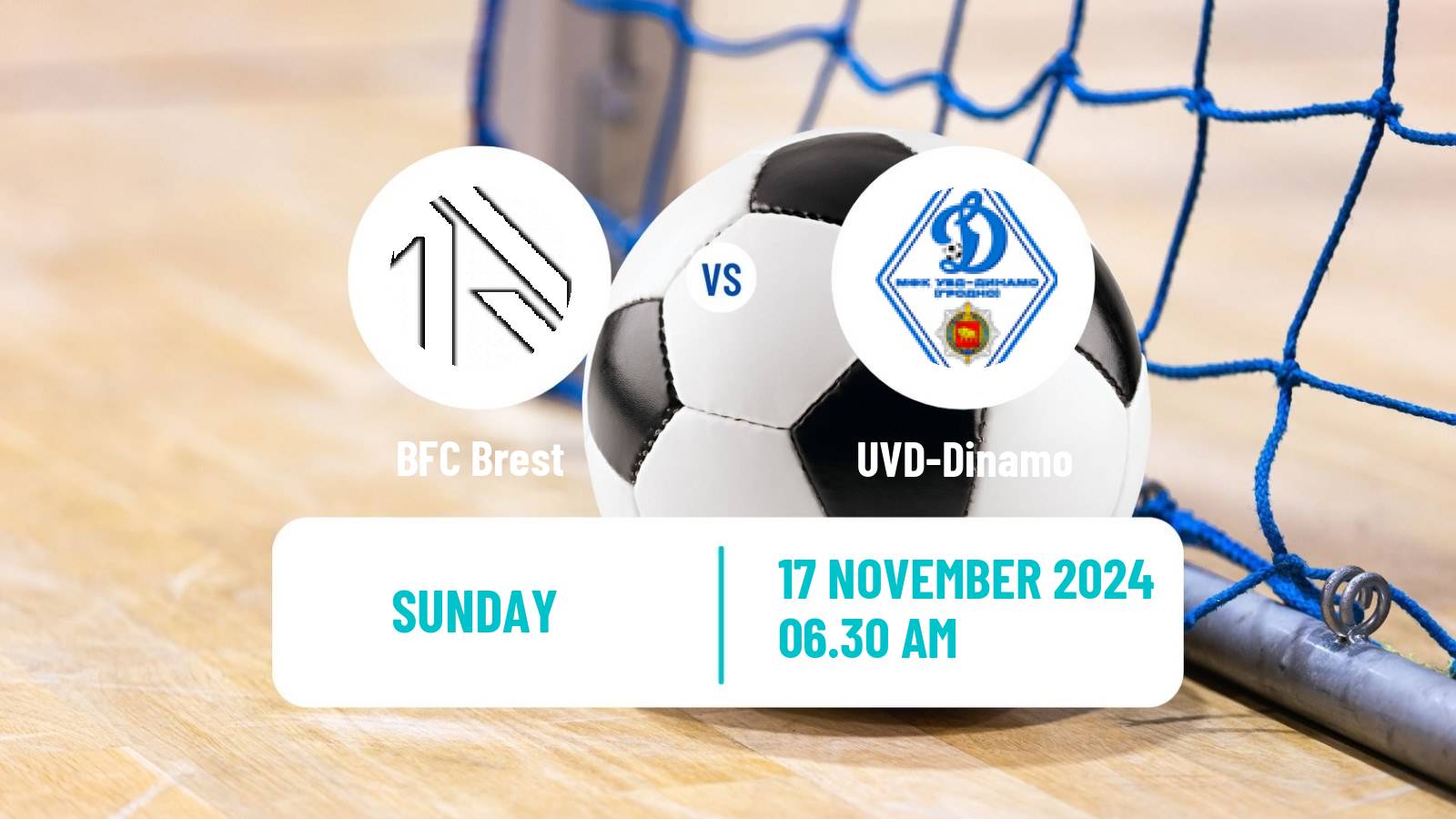 Futsal Belarusian Premier League Futsal Brest - UVD-Dinamo