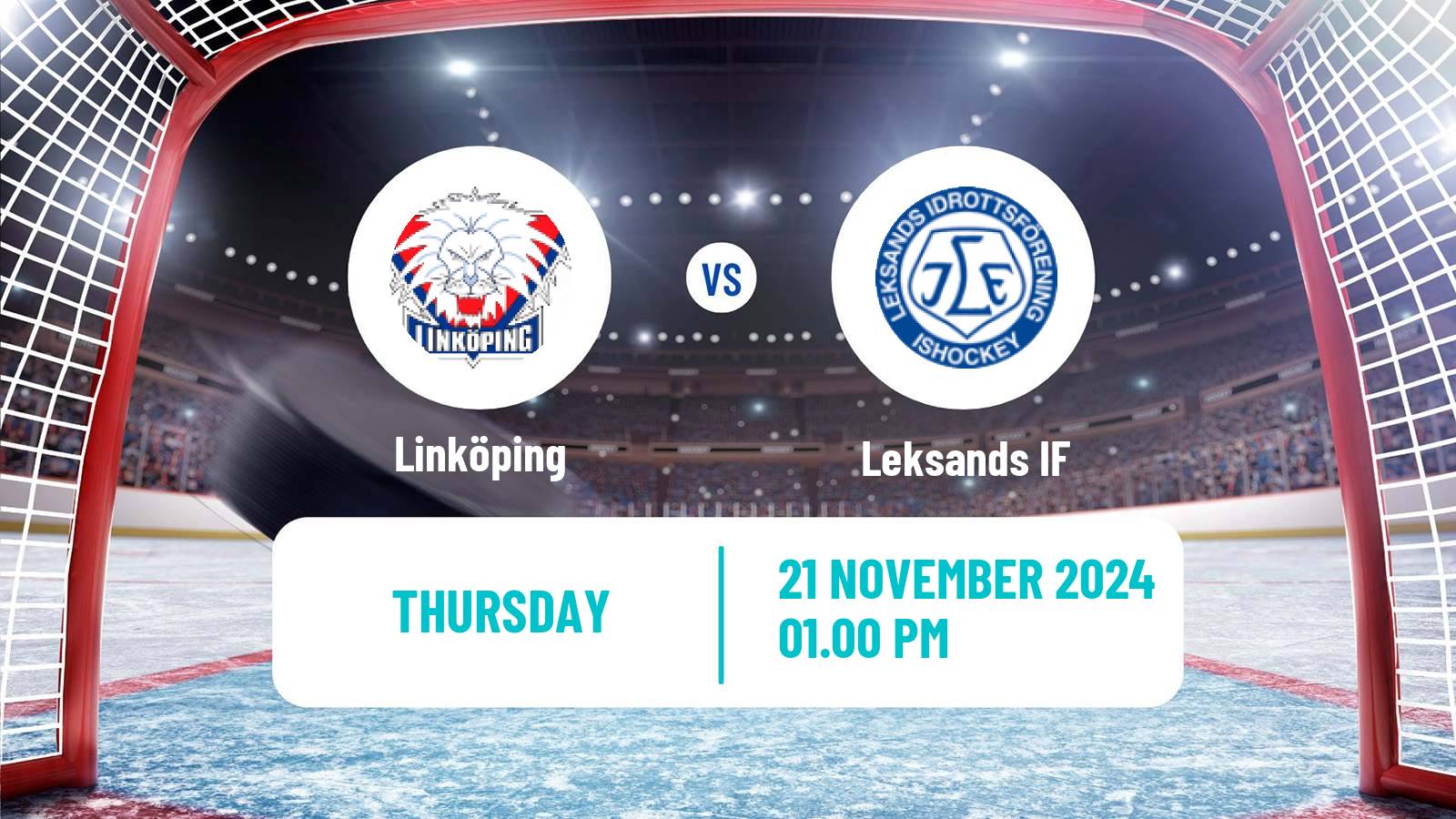 Hockey SHL Linköping - Leksand