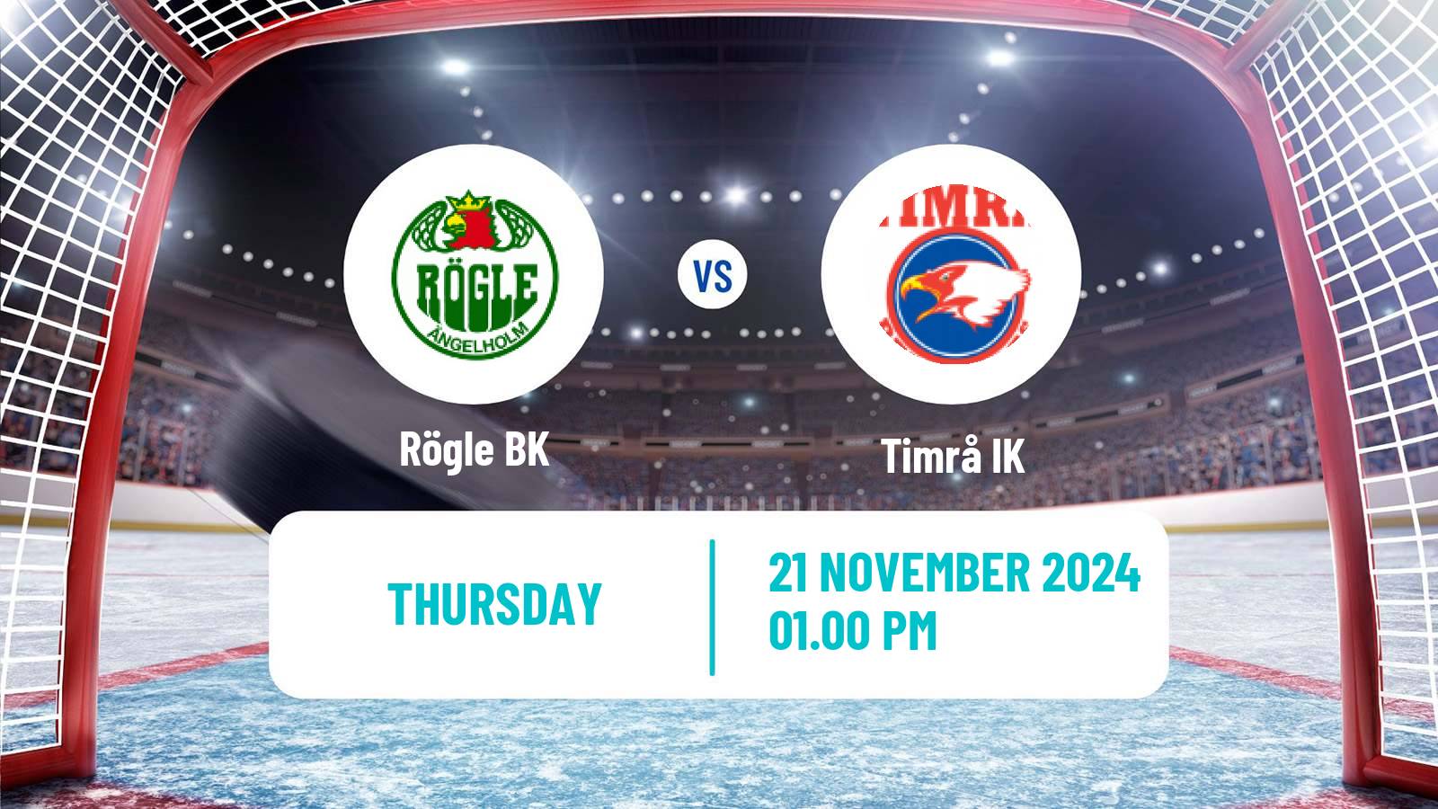 Hockey SHL Rögle - Timrå