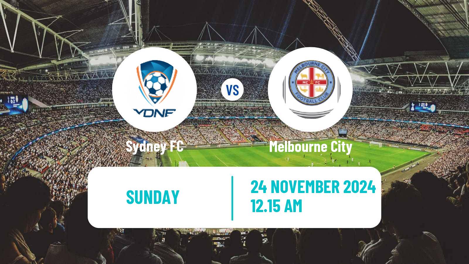 Soccer Australian A-League Women Sydney FC - Melbourne City