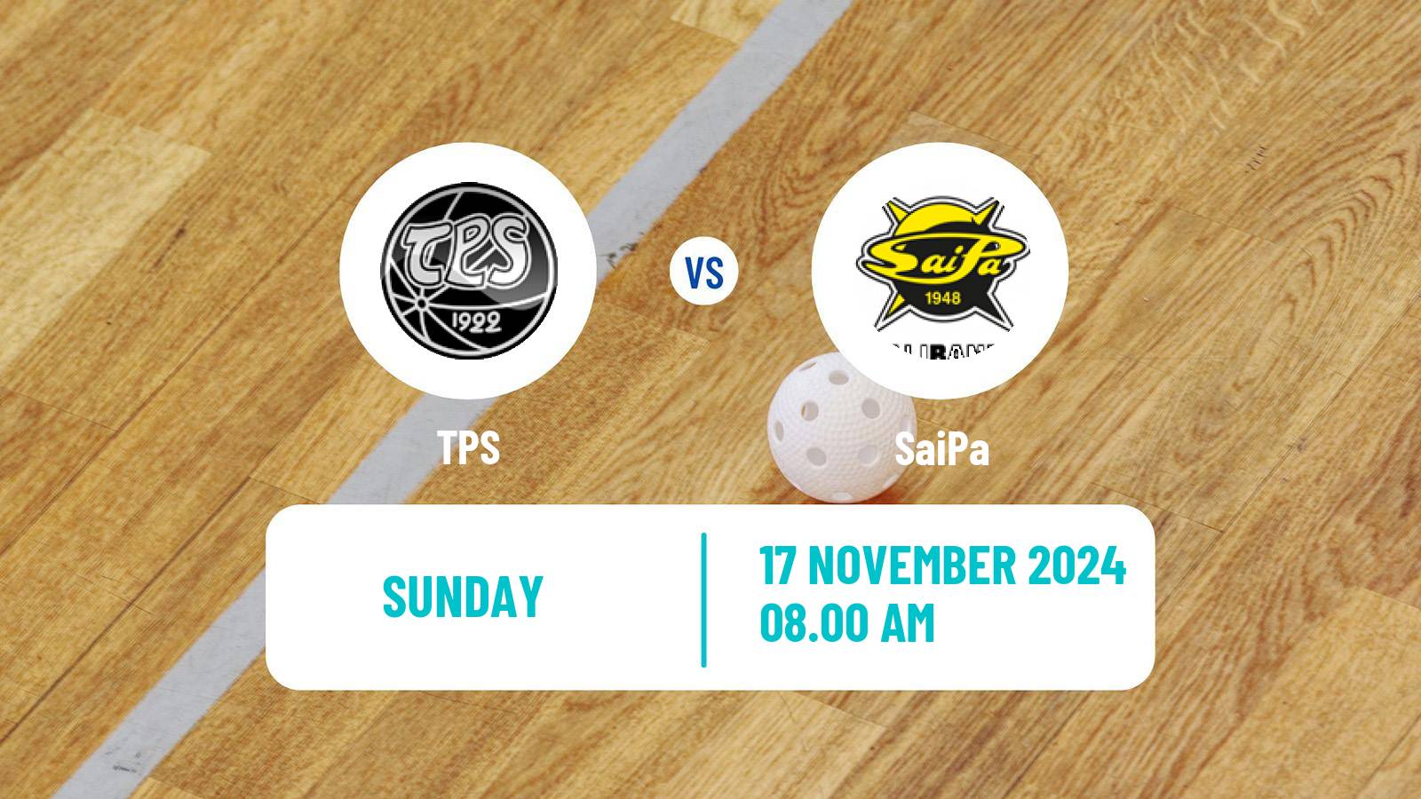 Floorball Finnish F-Liiga Women TPS - SaiPa