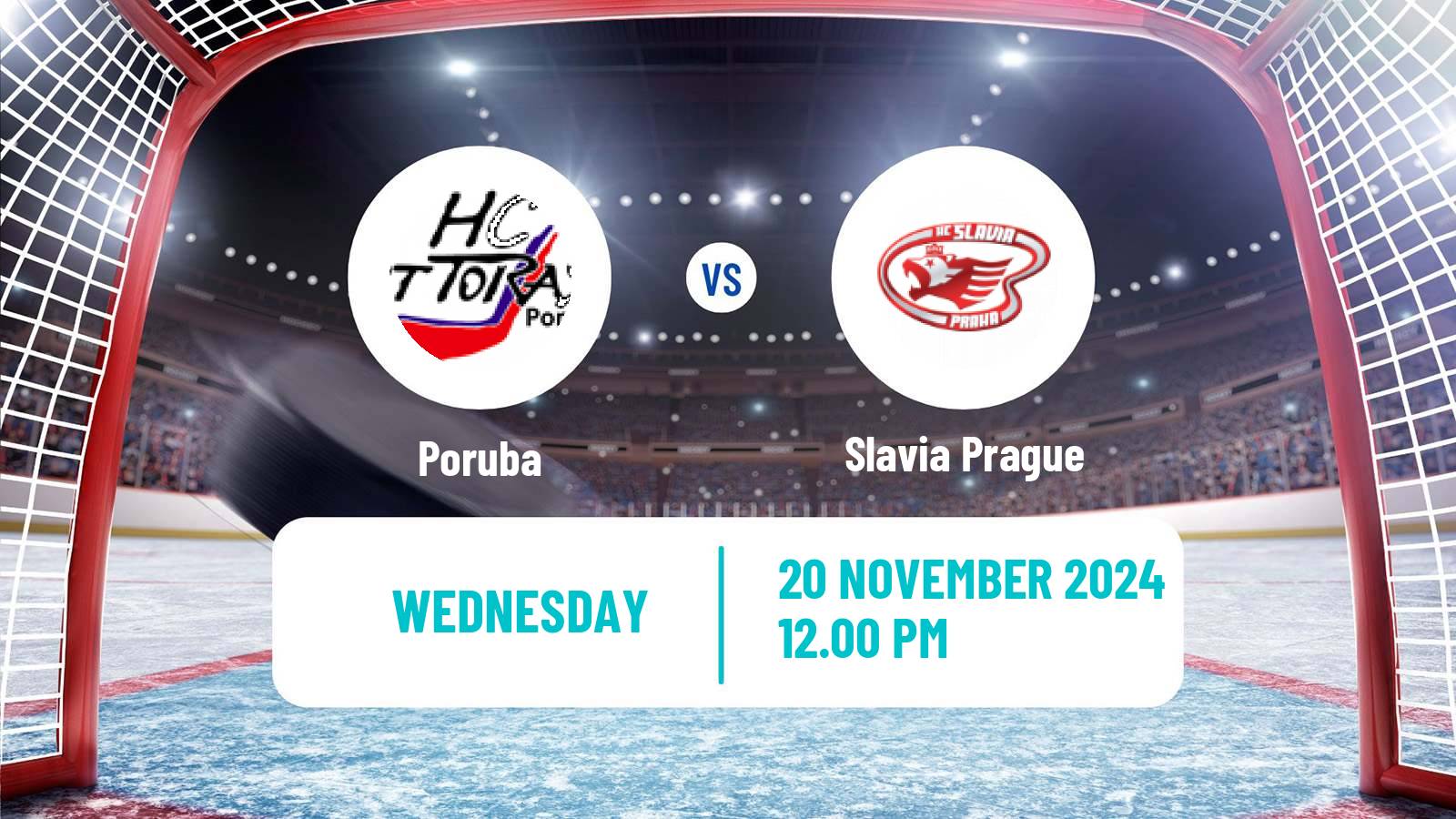 Hockey Czech Chance Liga Poruba - Slavia Prague