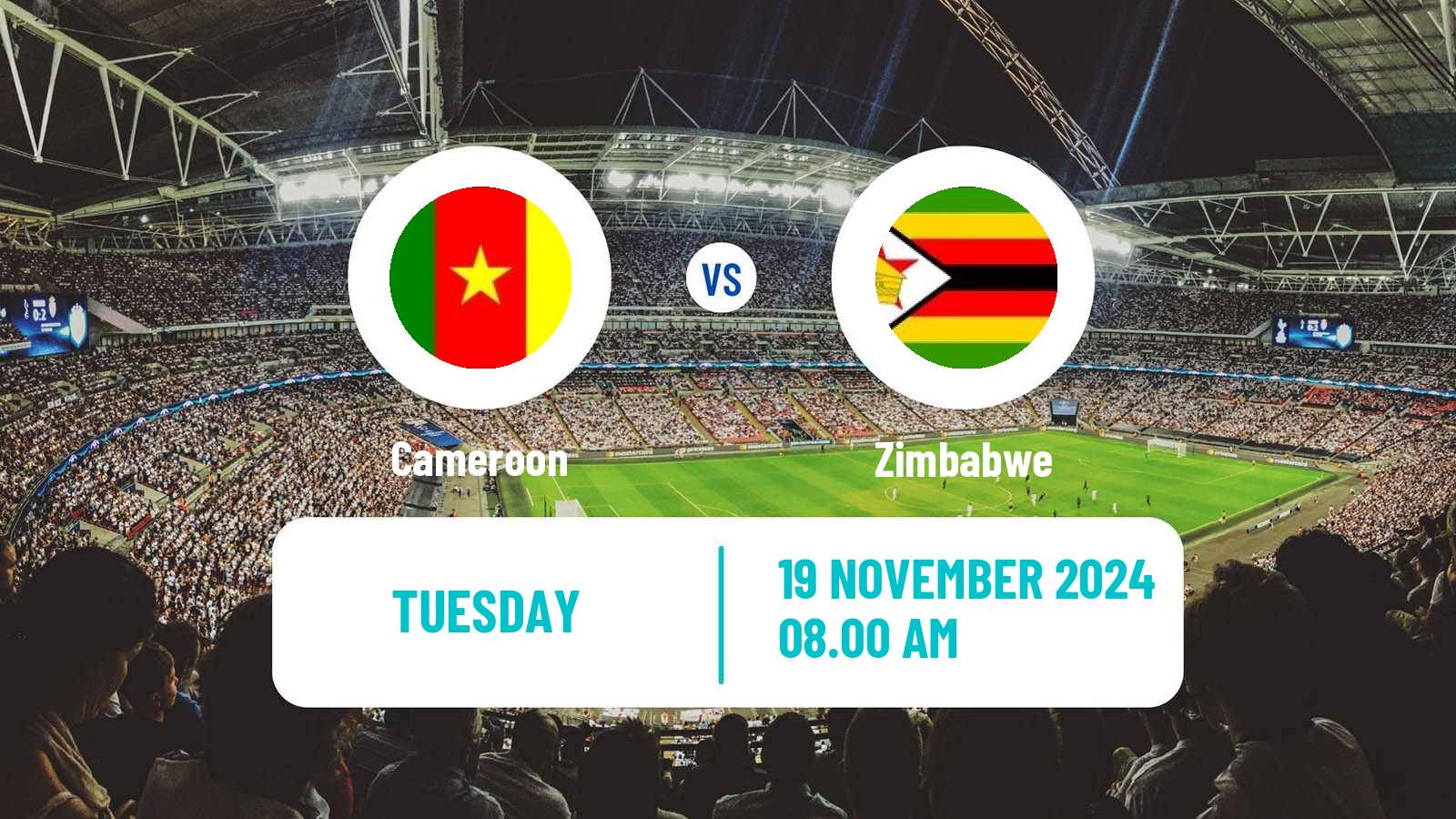 Soccer Africa Cup of Nations Cameroon - Zimbabwe