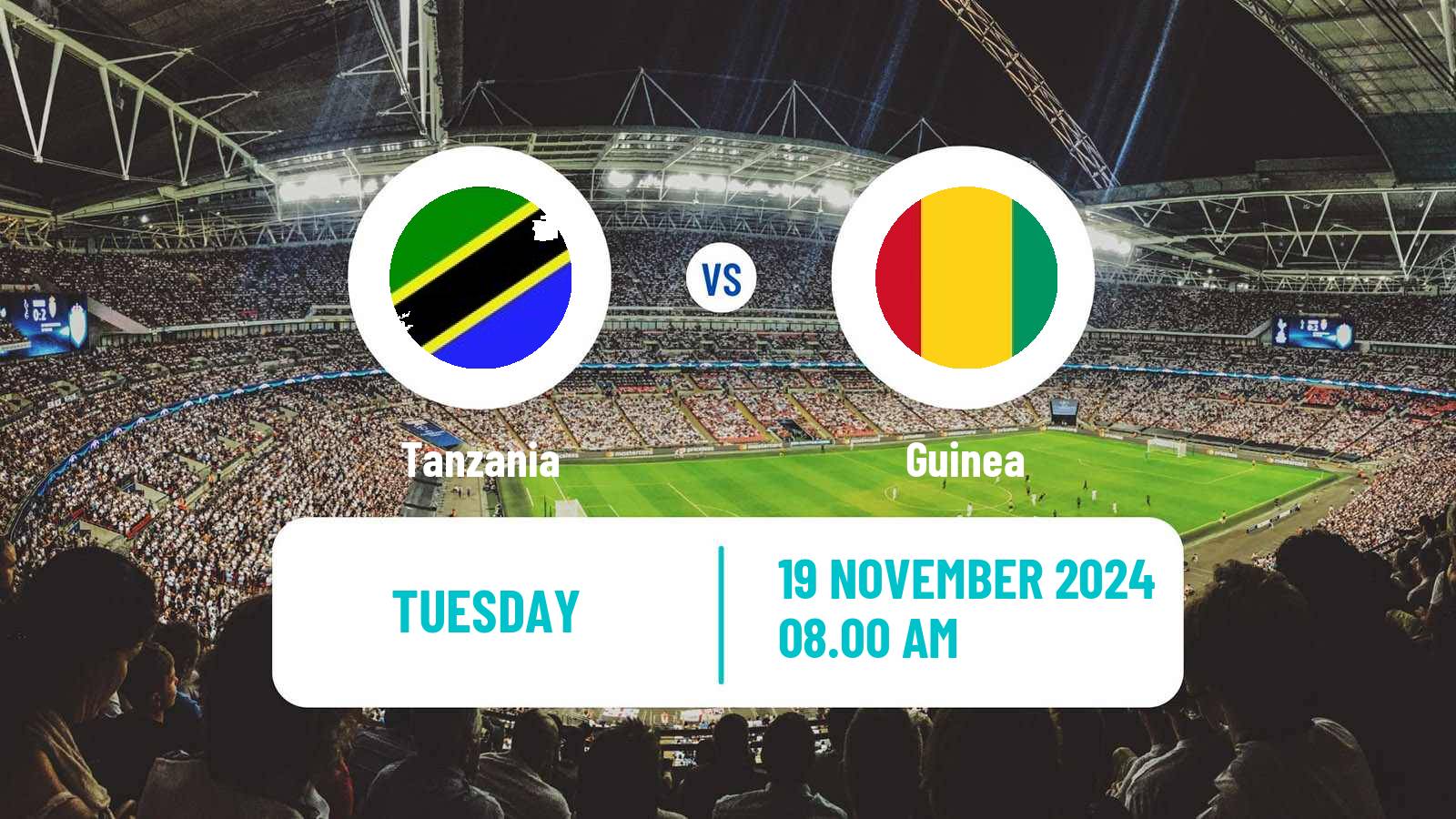 Soccer Africa Cup of Nations Tanzania - Guinea