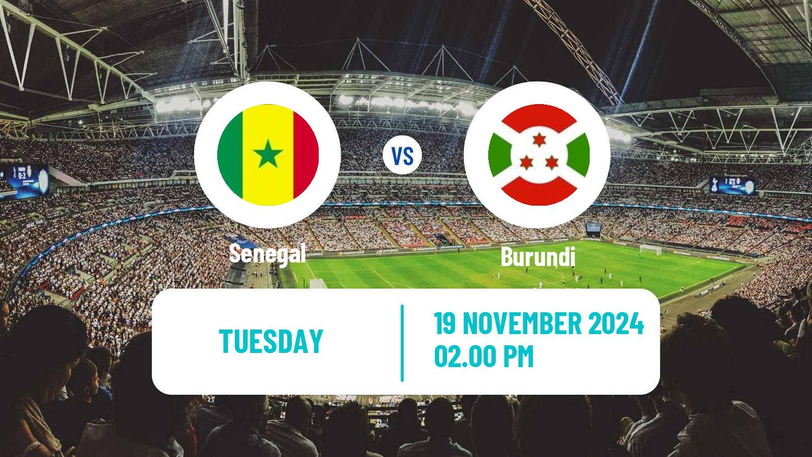 Soccer Africa Cup of Nations Senegal - Burundi