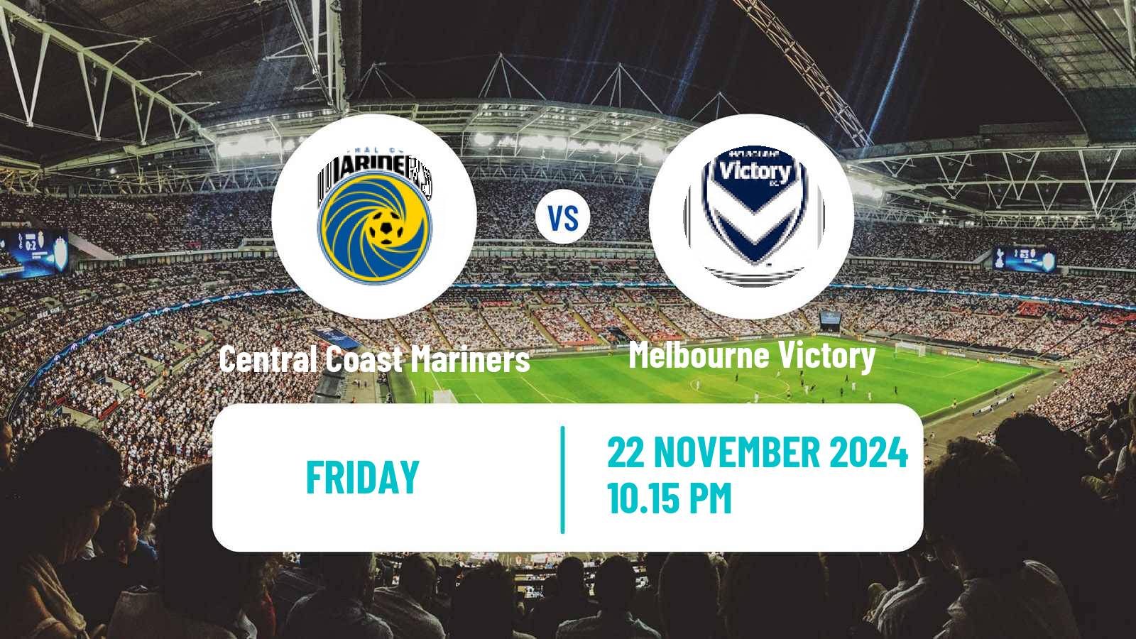 Soccer Australian A-League Women Central Coast Mariners - Melbourne Victory