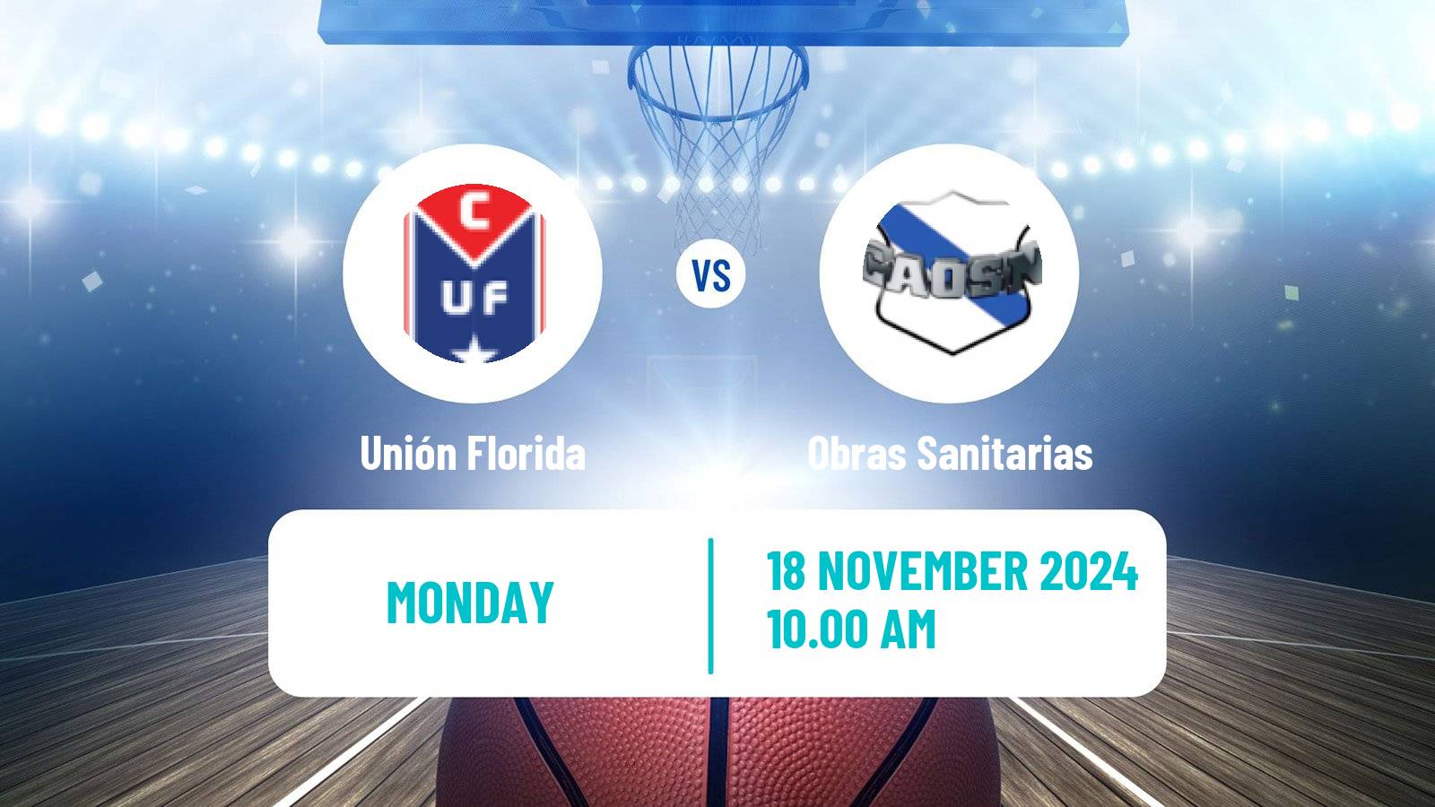 Basketball Argentinian Liga Femenina Basketball Unión Florida - Obras Sanitarias