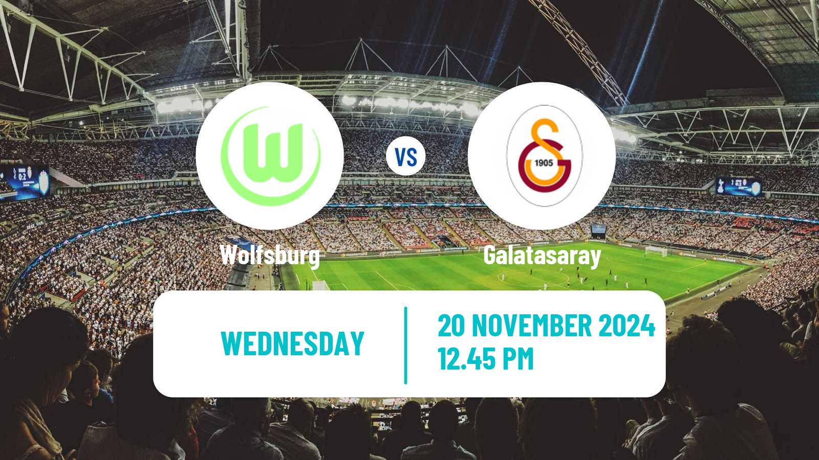 Soccer UEFA Champions League Women Wolfsburg - Galatasaray