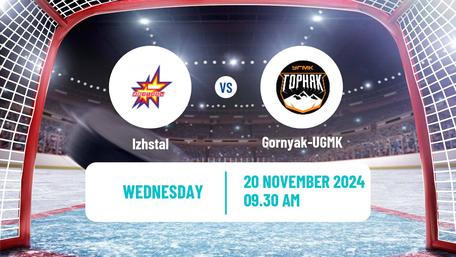 Hockey VHL Izhstal - Gornyak-UGMK