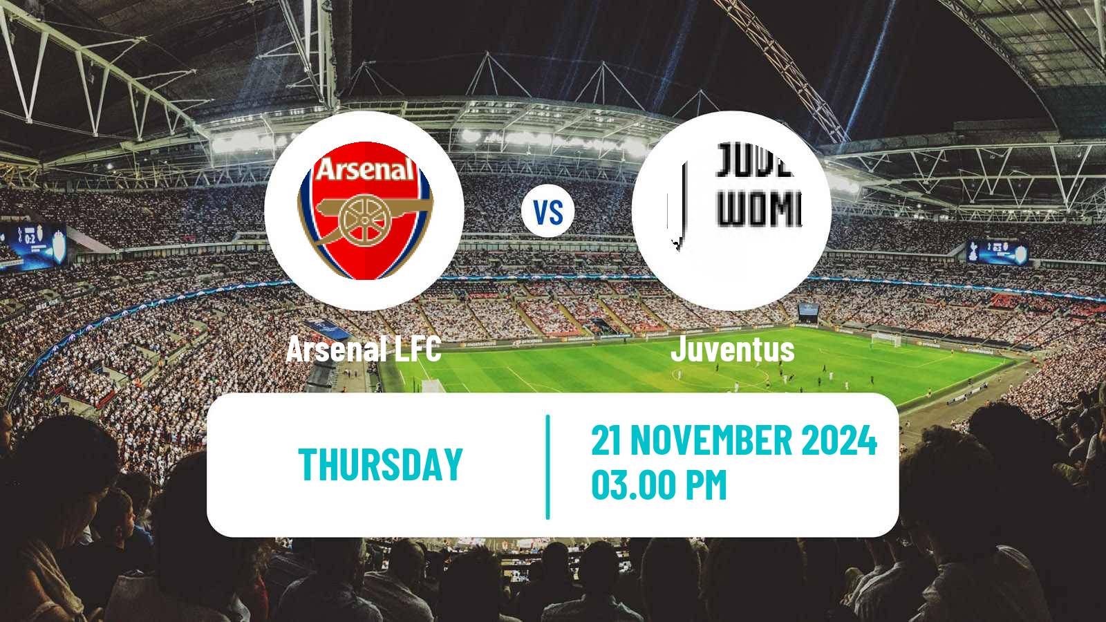 Soccer UEFA Champions League Women Arsenal LFC - Juventus