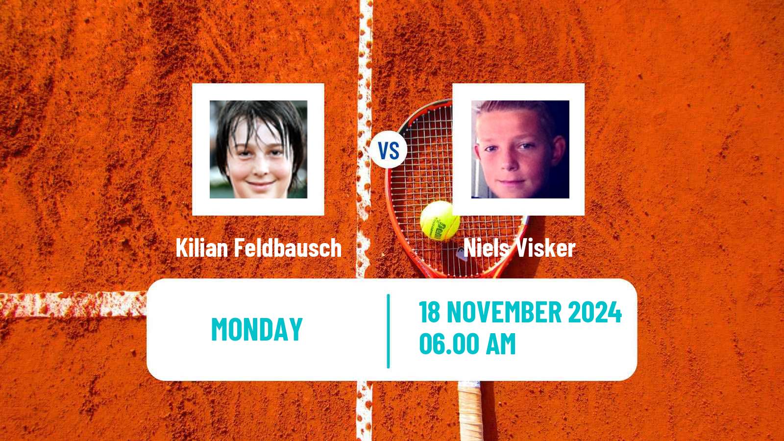 Tennis Rovereto Challenger Men Kilian Feldbausch - Niels Visker