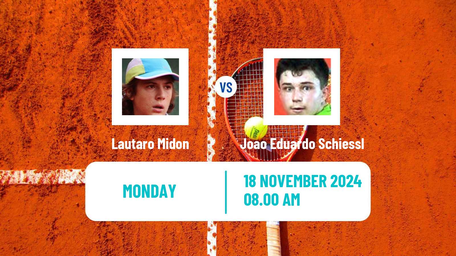 Tennis Sao Paulo 5 Challenger Men Lautaro Midon - Joao Eduardo Schiessl