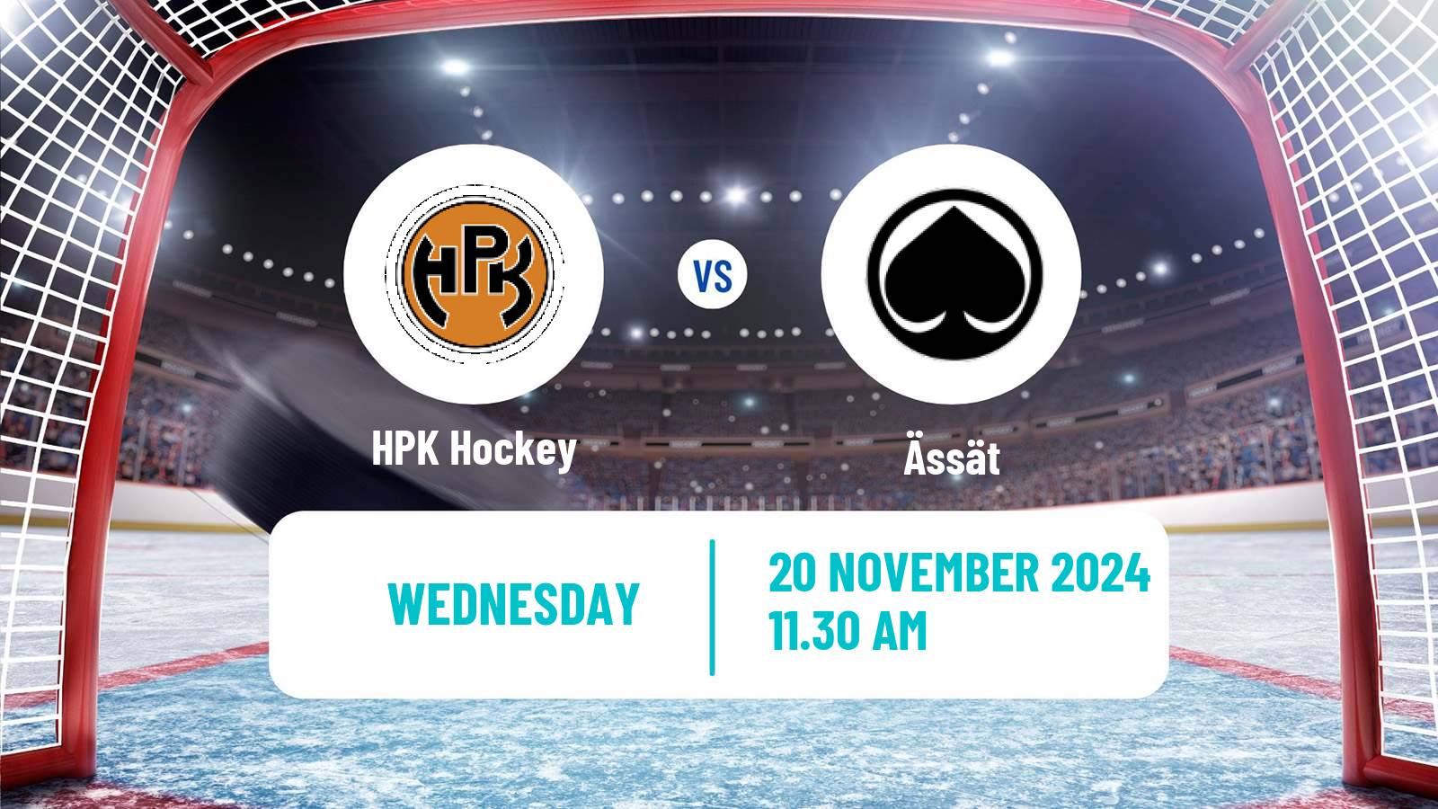 Hockey Finnish SM-liiga HPK - Ässät