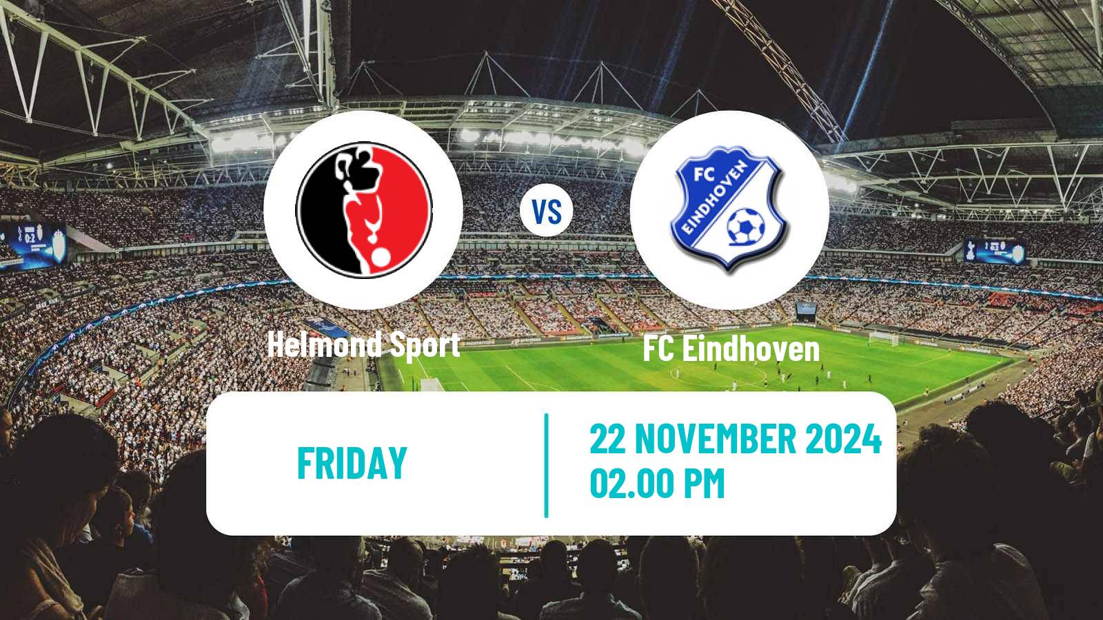 Soccer Dutch Eerste Divisie Helmond Sport - FC Eindhoven