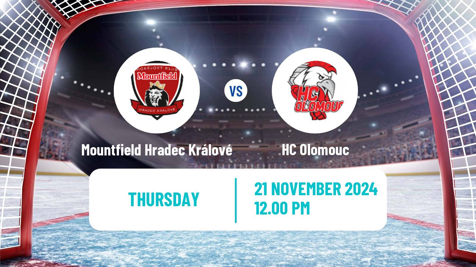 Hockey Czech Extraliga Mountfield Hradec Králové - Olomouc