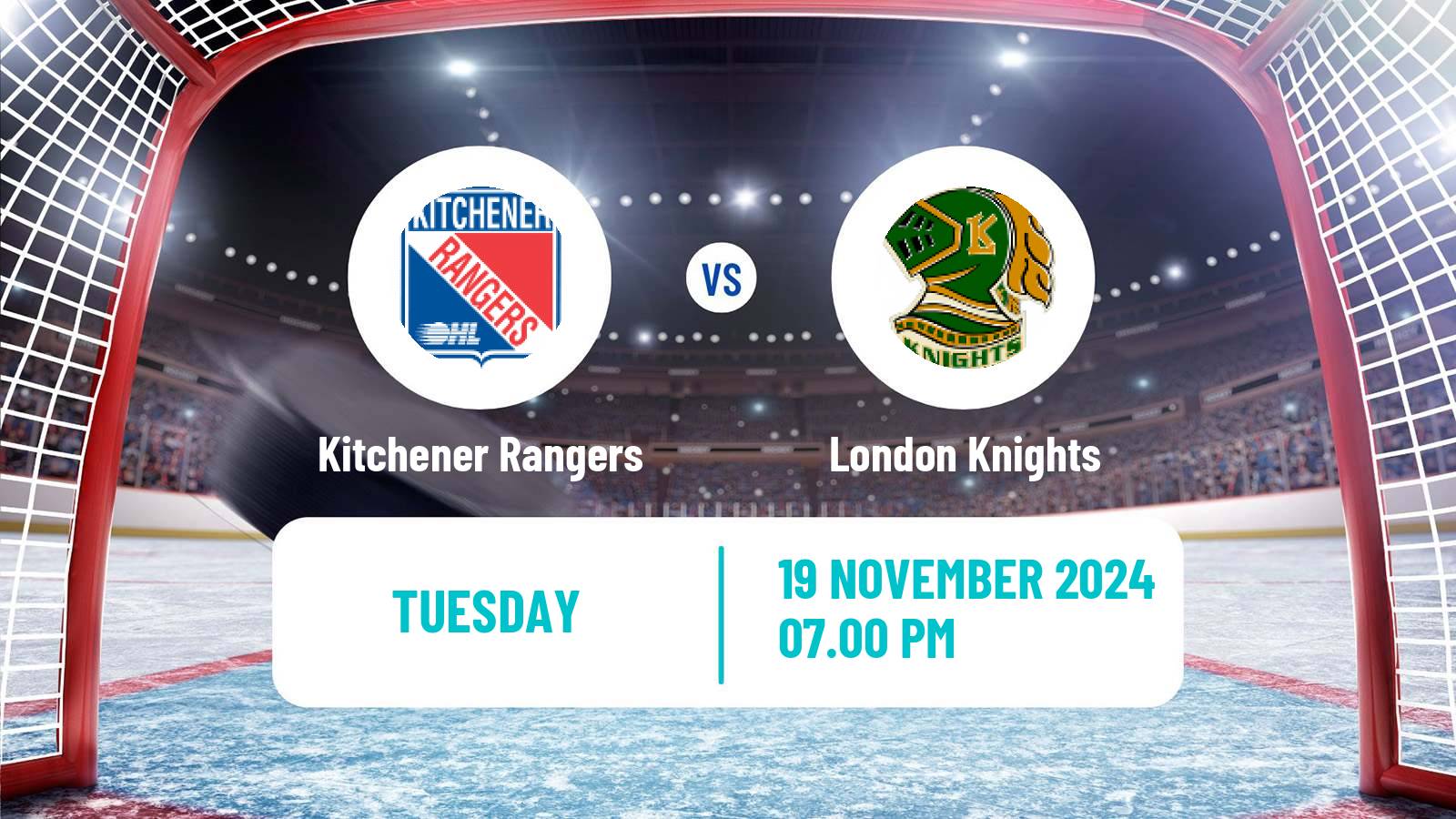 Hockey OHL Kitchener Rangers - London Knights