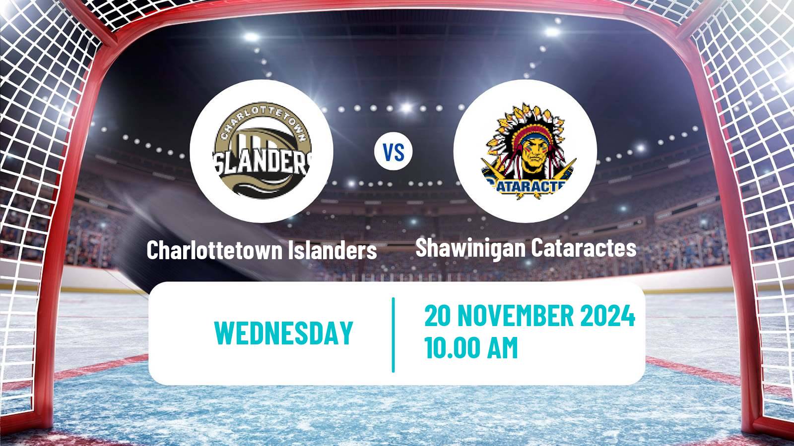 Hockey QMJHL Charlottetown Islanders - Shawinigan Cataractes