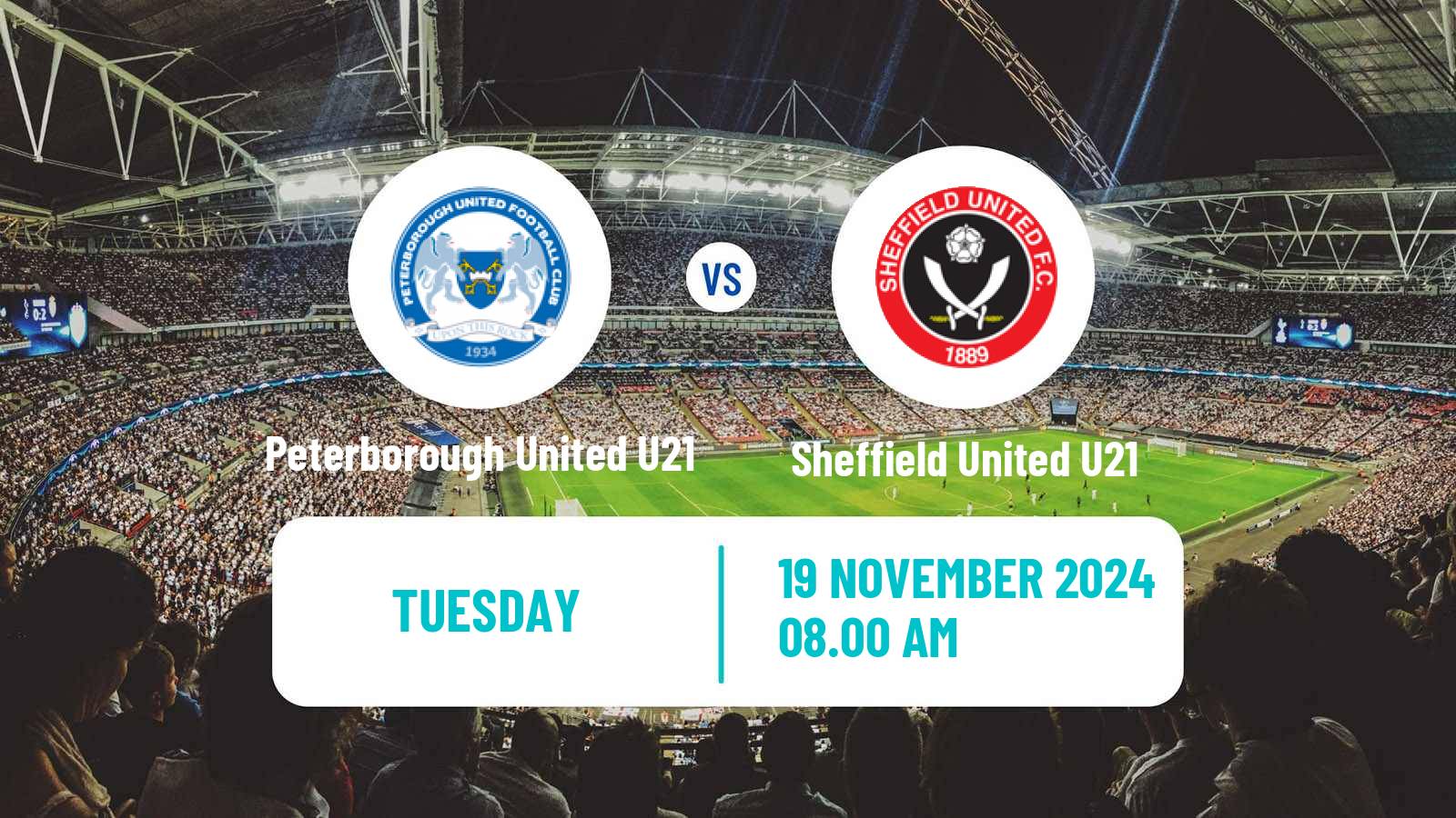 Soccer English Professional Development League Peterborough United U21 - Sheffield United U21