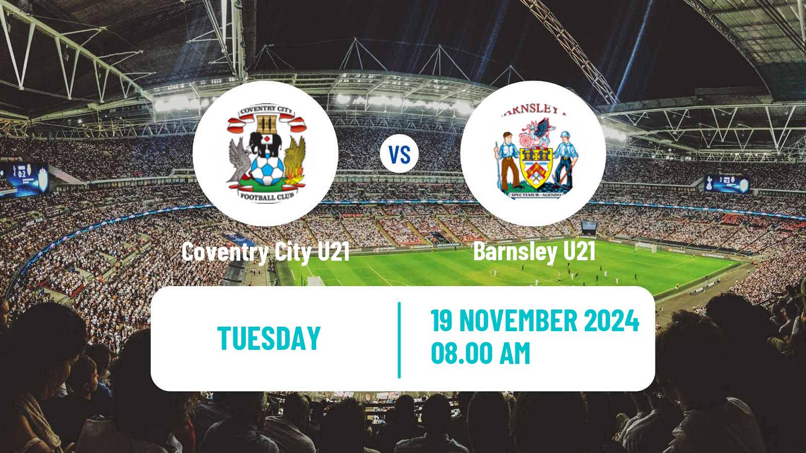 Soccer English Professional Development League Coventry City U21 - Barnsley U21