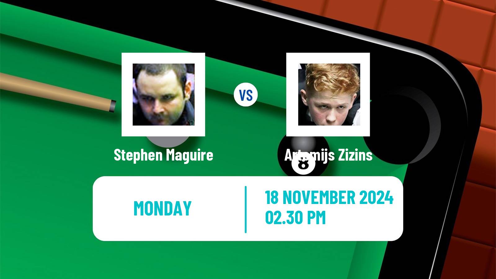 Snooker Uk Championship Stephen Maguire - Artemijs Zizins