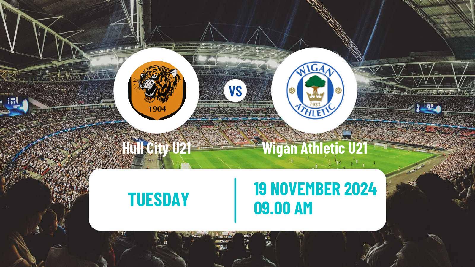 Soccer English Professional Development League Hull City U21 - Wigan Athletic U21