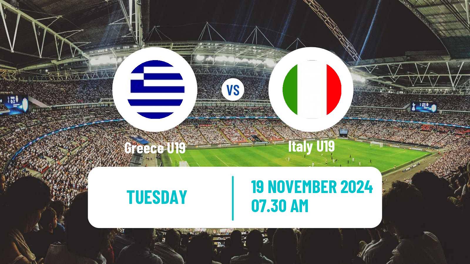 Soccer UEFA Euro U19 Greece U19 - Italy U19