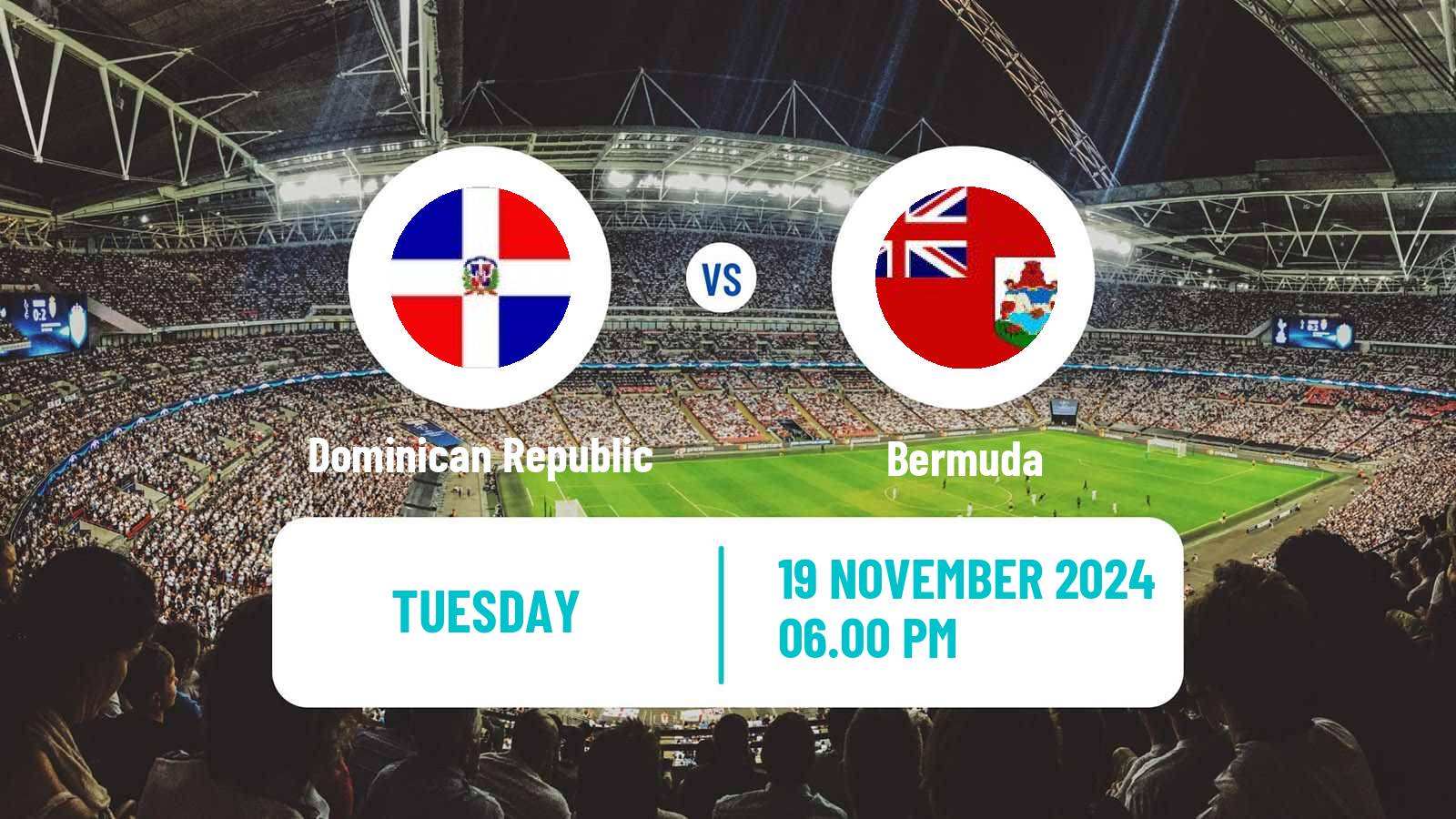 Soccer CONCACAF Nations League Dominican Republic - Bermuda