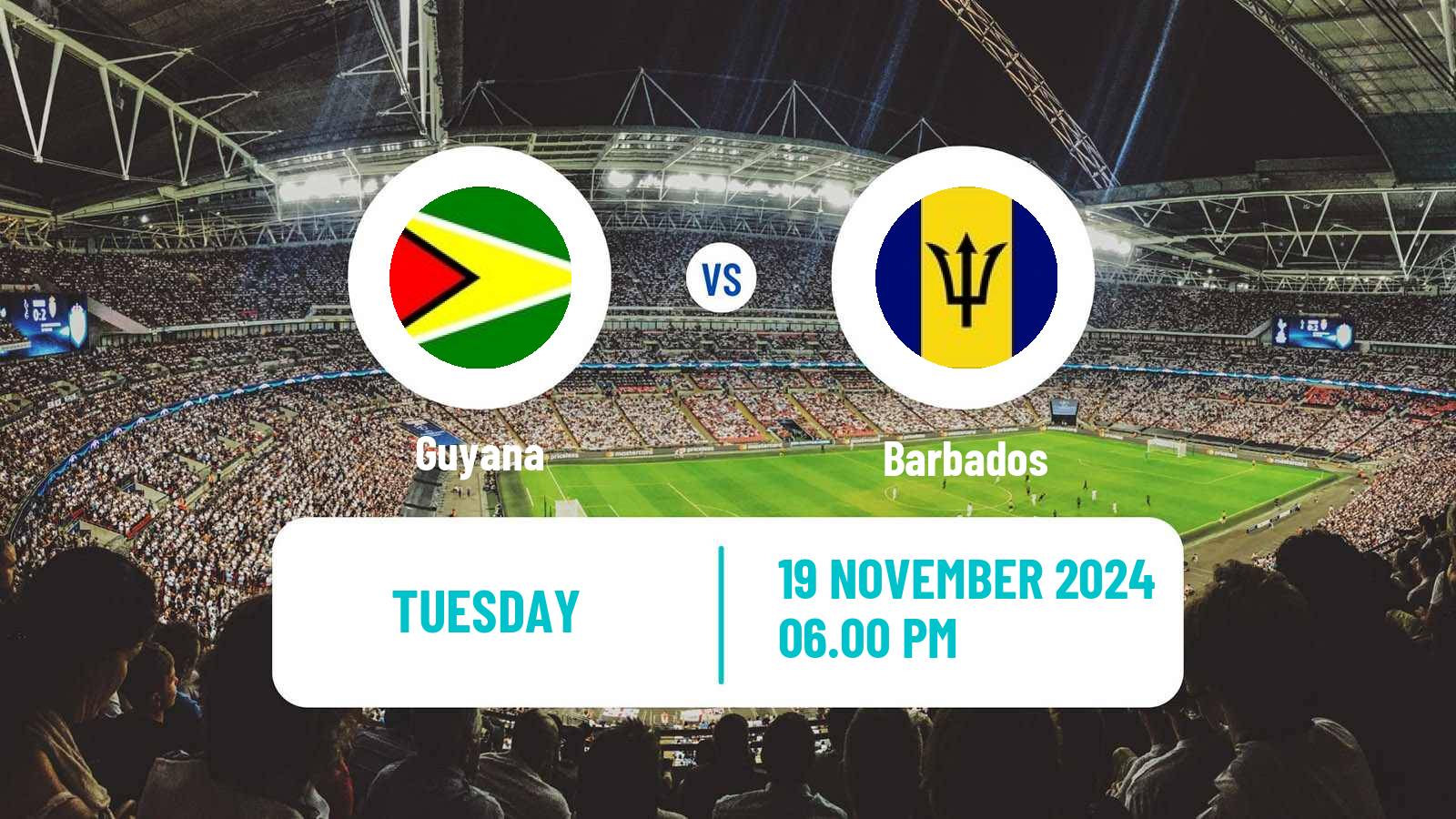 Soccer CONCACAF Nations League Guyana - Barbados