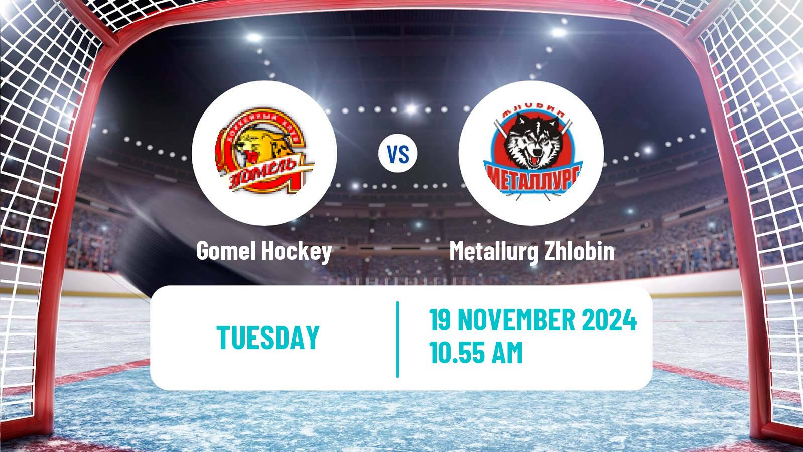 Hockey Belarusian Extraleague Gomel - Metallurg Zhlobin