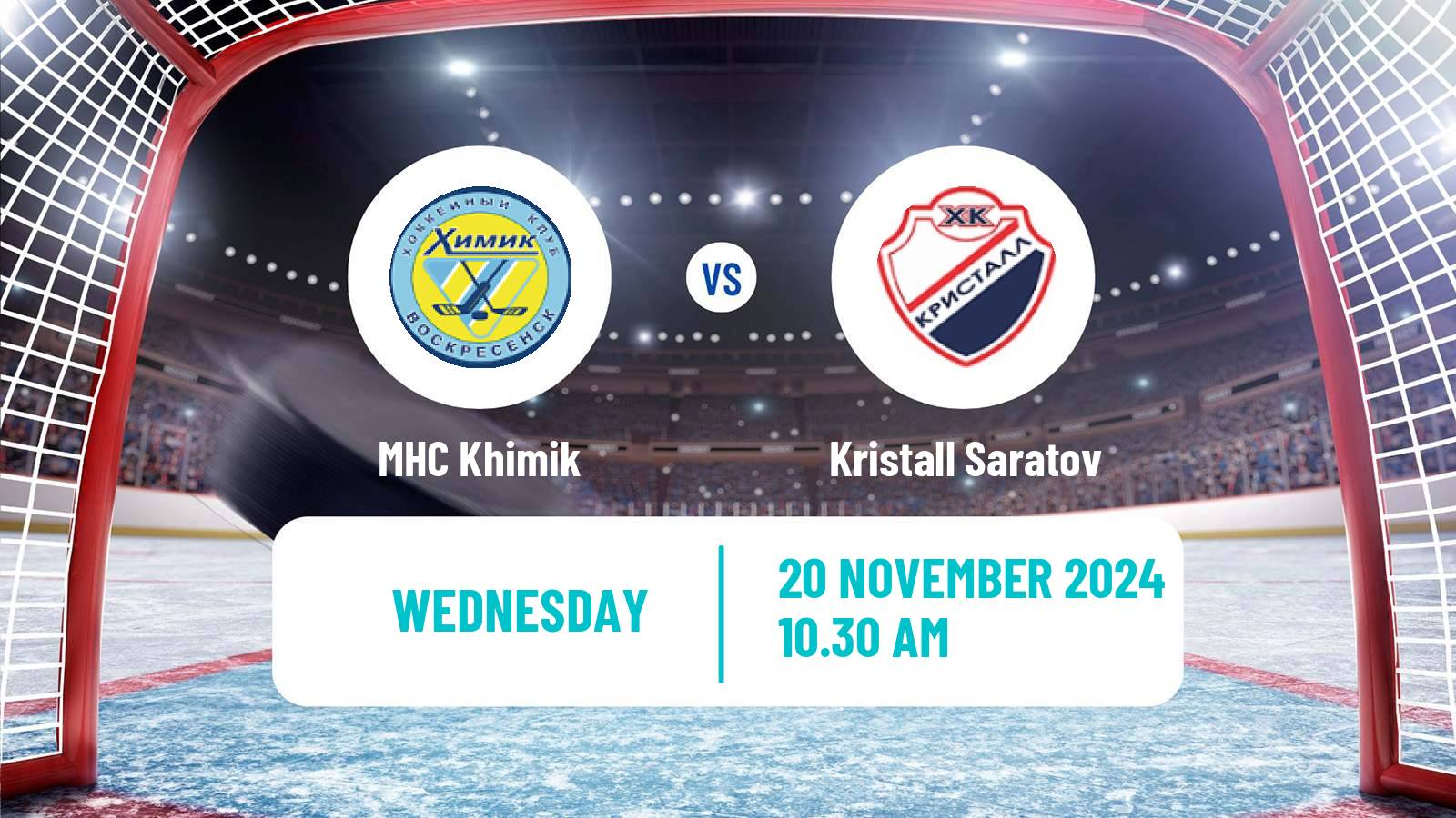 Hockey VHL Khimik - Kristall Saratov