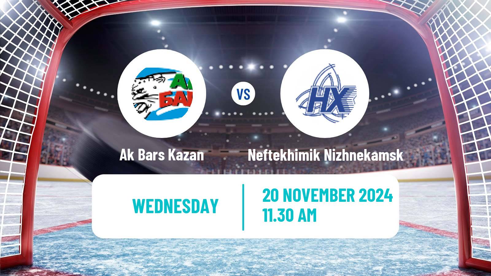 Hockey KHL Ak Bars Kazan - Neftekhimik Nizhnekamsk