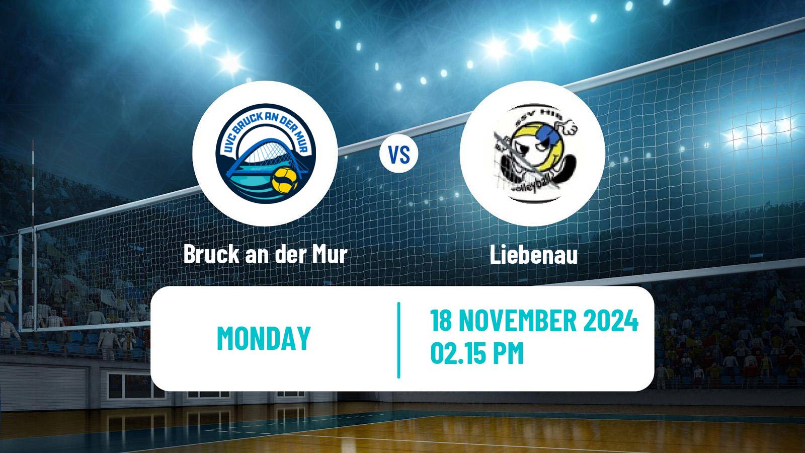 Volleyball Austrian 2 Bundesliga Volleyball Bruck an der Mur - Liebenau