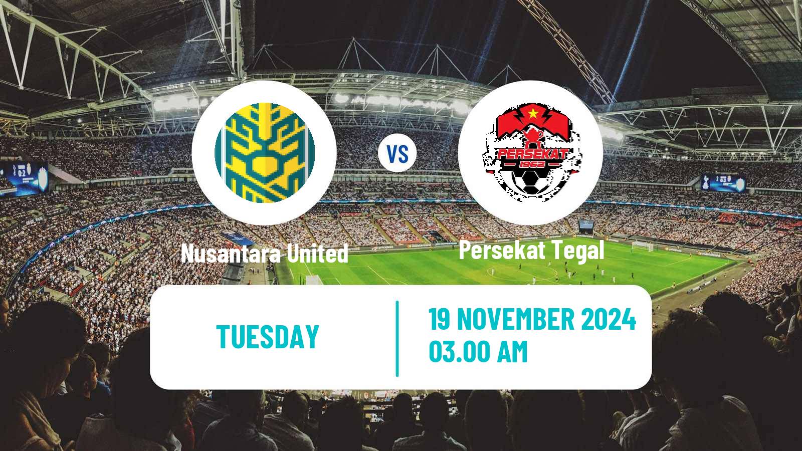 Soccer Indonesian Liga 2 Nusantara United - Persekat Tegal