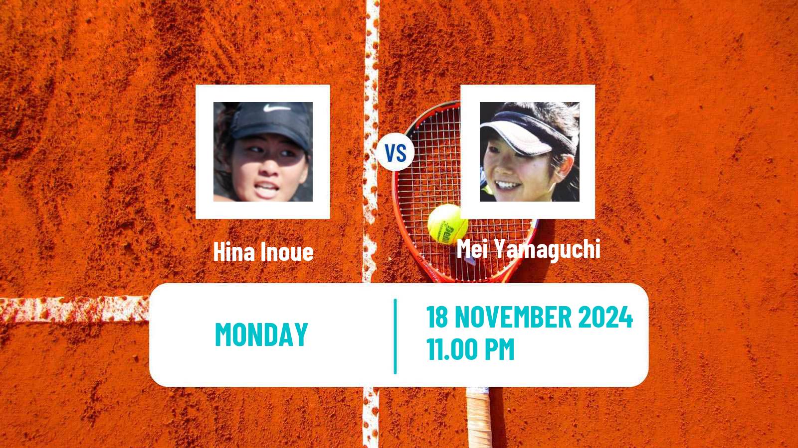 Tennis ITF W100 Takasaki Women Hina Inoue - Mei Yamaguchi