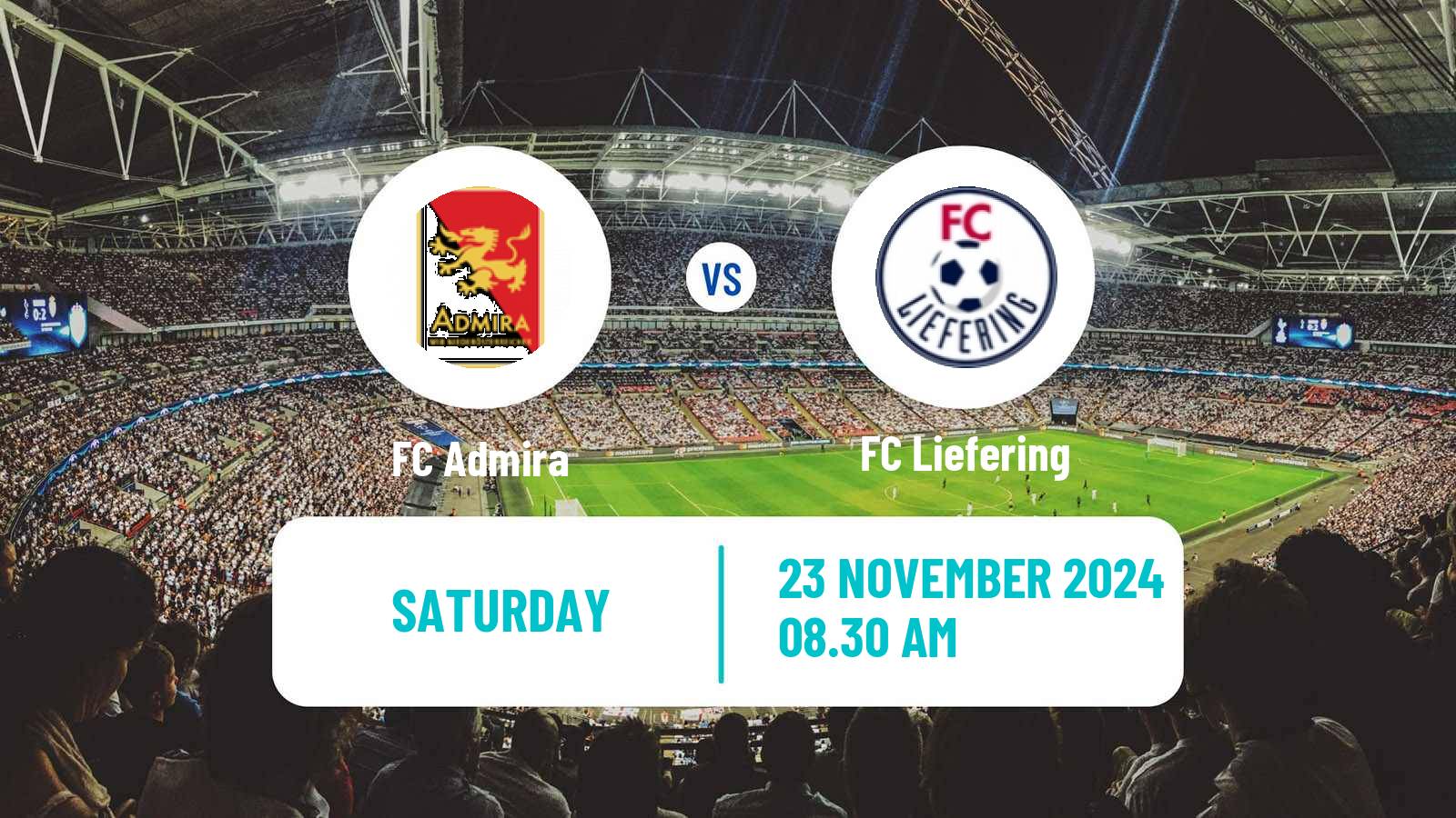 Soccer Austrian 2 Liga Admira - Liefering